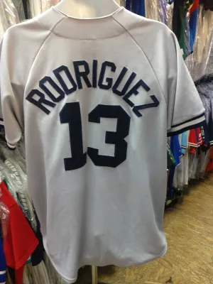 Vintage #13 ALEX RODRIGUEZ New York Yankees MLB Majestic Jersey L